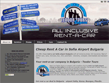 Tablet Screenshot of cheapcarrentalbulgaria.eu